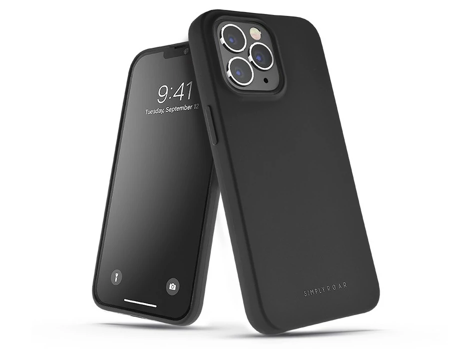 Roar Space szilikon tok - Apple iPhone 14 - fekete