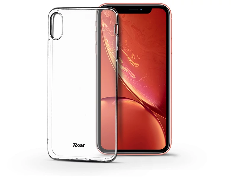 Roar All Day Full 360 szilikon tok - Apple iPhone XR - átlátszó