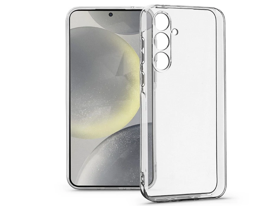 Haffner Clear Case szilikon tok - Samsung SM-S926 Galaxy S24+ - átlátszó