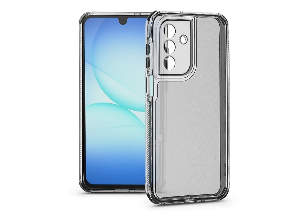 Haffner Matrix Clear kameravédős szilikon tok - Samsung SM-A175/SM-A176 Galaxy A17 4G/5G - átlátszó