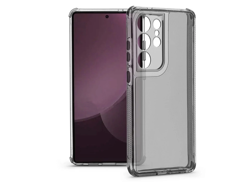 Haffner Matrix Clear kameravédős szilikon tok - Samsung SM-S938 Galaxy S25 Ultra- átlátszó