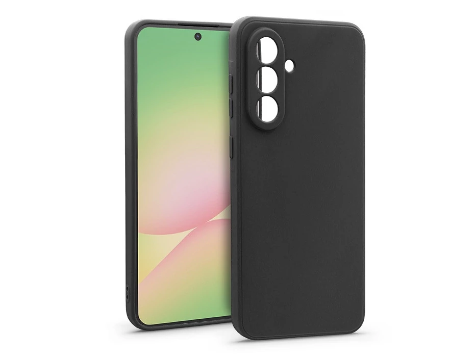 Haffner Soft szilikon tok - Samsung Galaxy A56 5G - fekete