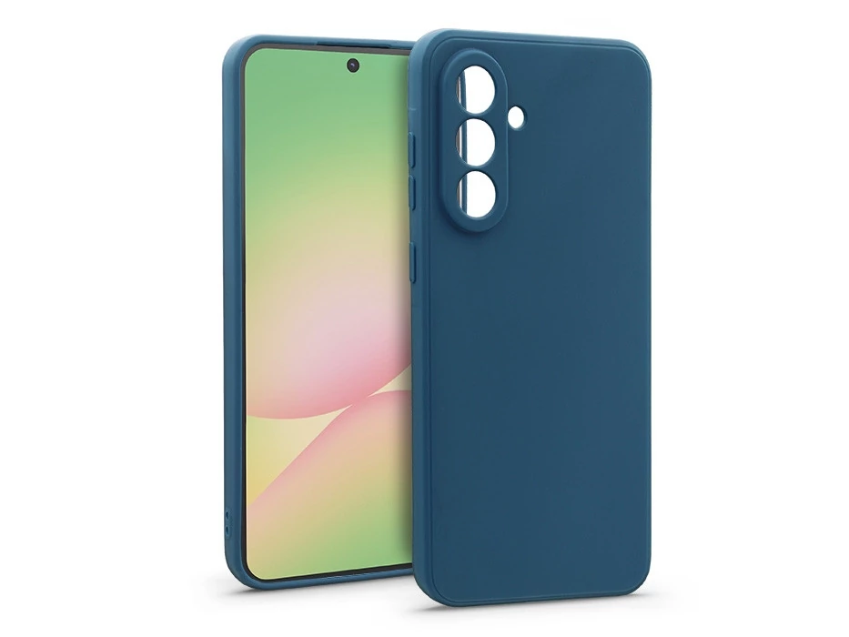 Haffner Soft szilikon tok - Samsung Galaxy A56 5G - kék