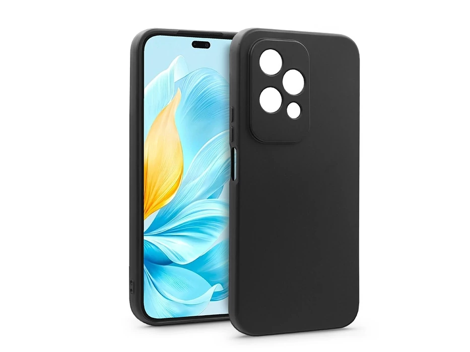 Haffner Silicone Case szilikon tok - Honor 200 Lite 5G - fekete