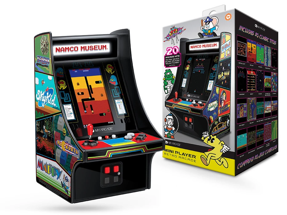 My Arcade DGUNL-3226 Namco Museum 20in1 Mini Player Retro Arcade 10 ...