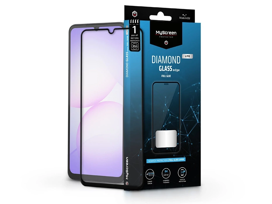 MyScreen Diamond Glass Lite Edge2.5D Full Glue - Samsung SM-A075 Galaxy A07 üvegfólia