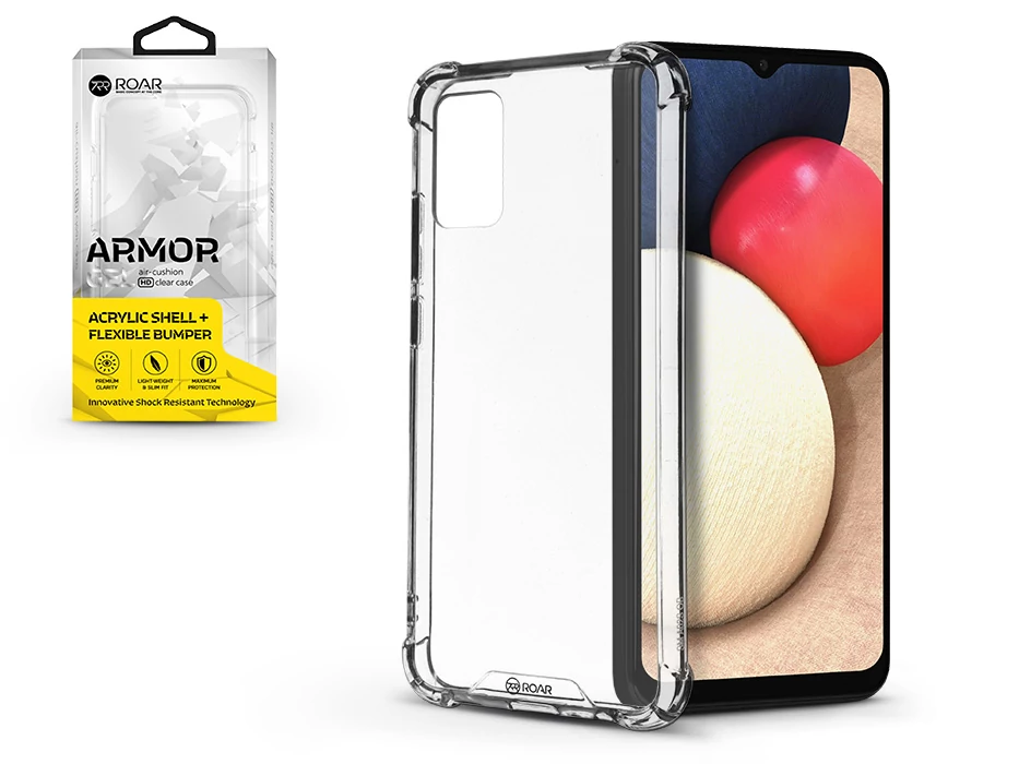 Roar Armor Gel szilikon tok - Samsung A025F Galaxy A02s/A037G Galaxy A03s - átlátszó