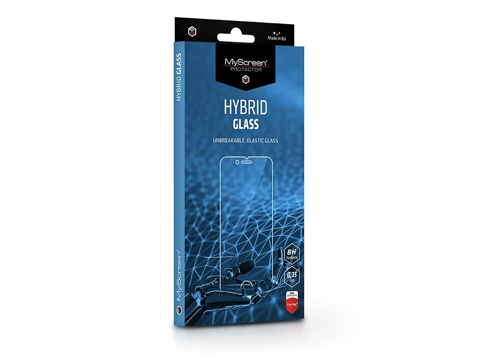 Samsung G990F Galaxy S21 rugalmas üveg képernyővédő fólia - MyScreen Protector Hybrid Glass - transparent