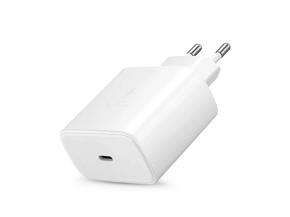 Samsung EP-TA845EWE gyári USB hálózati gyorstöltő adapter 45W PD Type-C - fehér - ECO