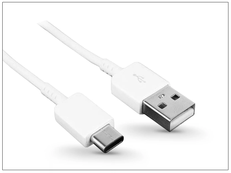 Samsung EP-DW700CWE gyári USB/Type-C adat- és töltőkábel 1,5m - fehér - ECO