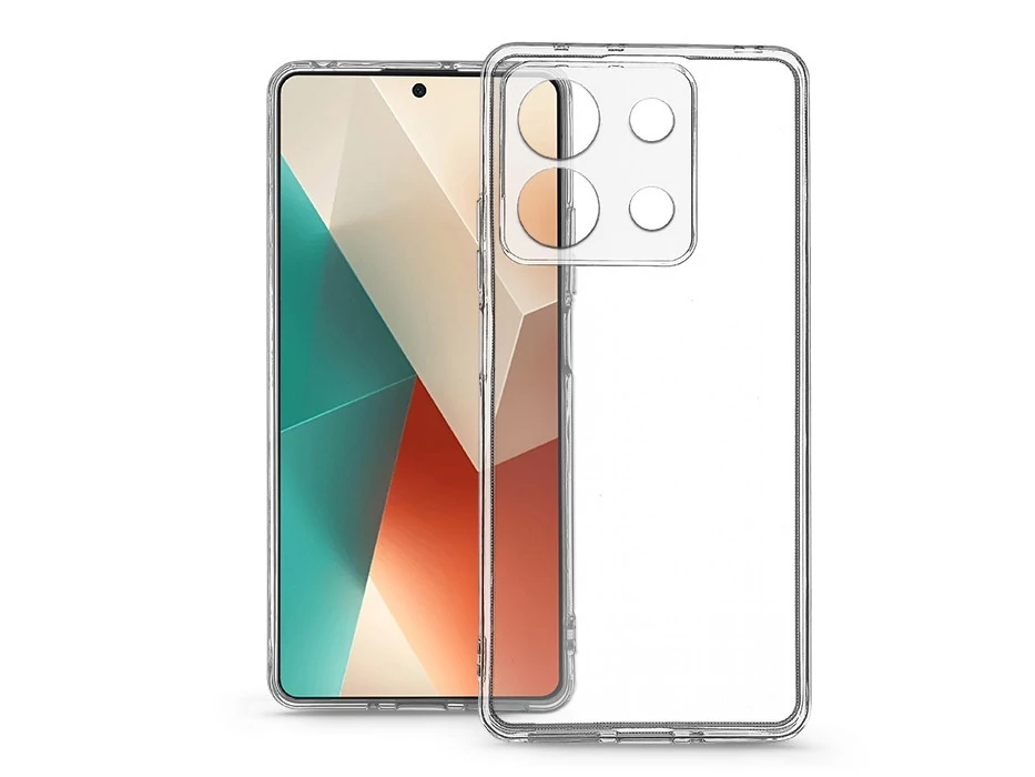 Xiaomi Redmi Note 13 4G szilikon hátlap - Clear Case - átlátszó