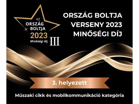 Ország Boltja verseny 2023 Minőségi díj 3. helyezés!